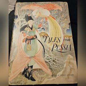 "Tales From Russia" Retold By Shirley Goulden Hardcover Book (1961)